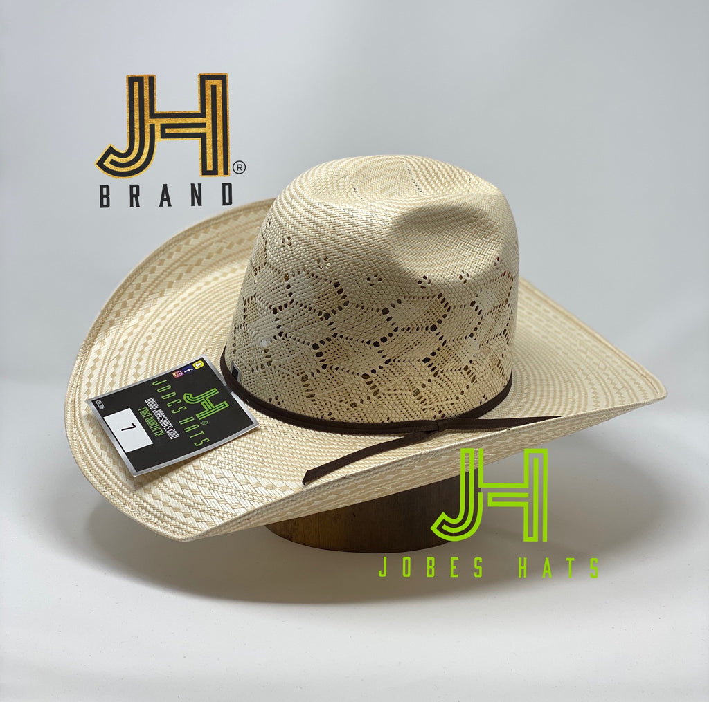 Jobes Hats Straw Hat “Panal Red” 4”1/4 brim - Jobes Hats