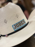 Jobes Hats - patch/sticker - Jobes Long Serape Blue