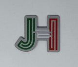 Jobes Hats - patch/sticker - Mexico Grey