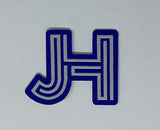 Jobes Hats - patch/sticker - Royal Blue