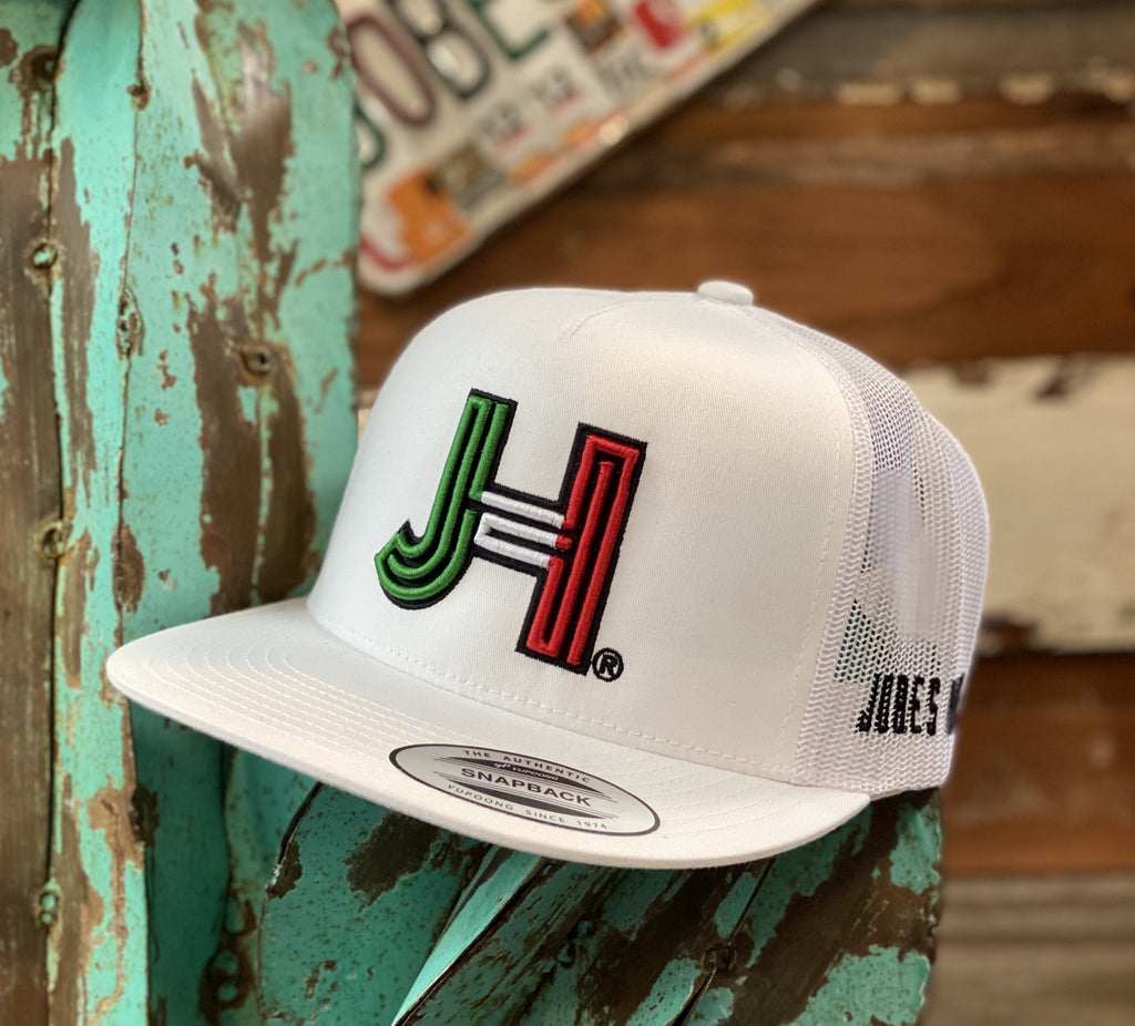 New 2020 Jobes Cap- All White 3D Mexico - Jobes Hats