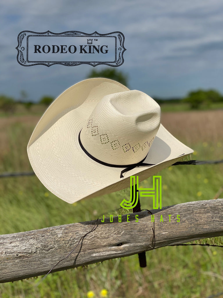 New 2020 Rodeo King Straw - “24K“ 5” brim - Jobes Hats