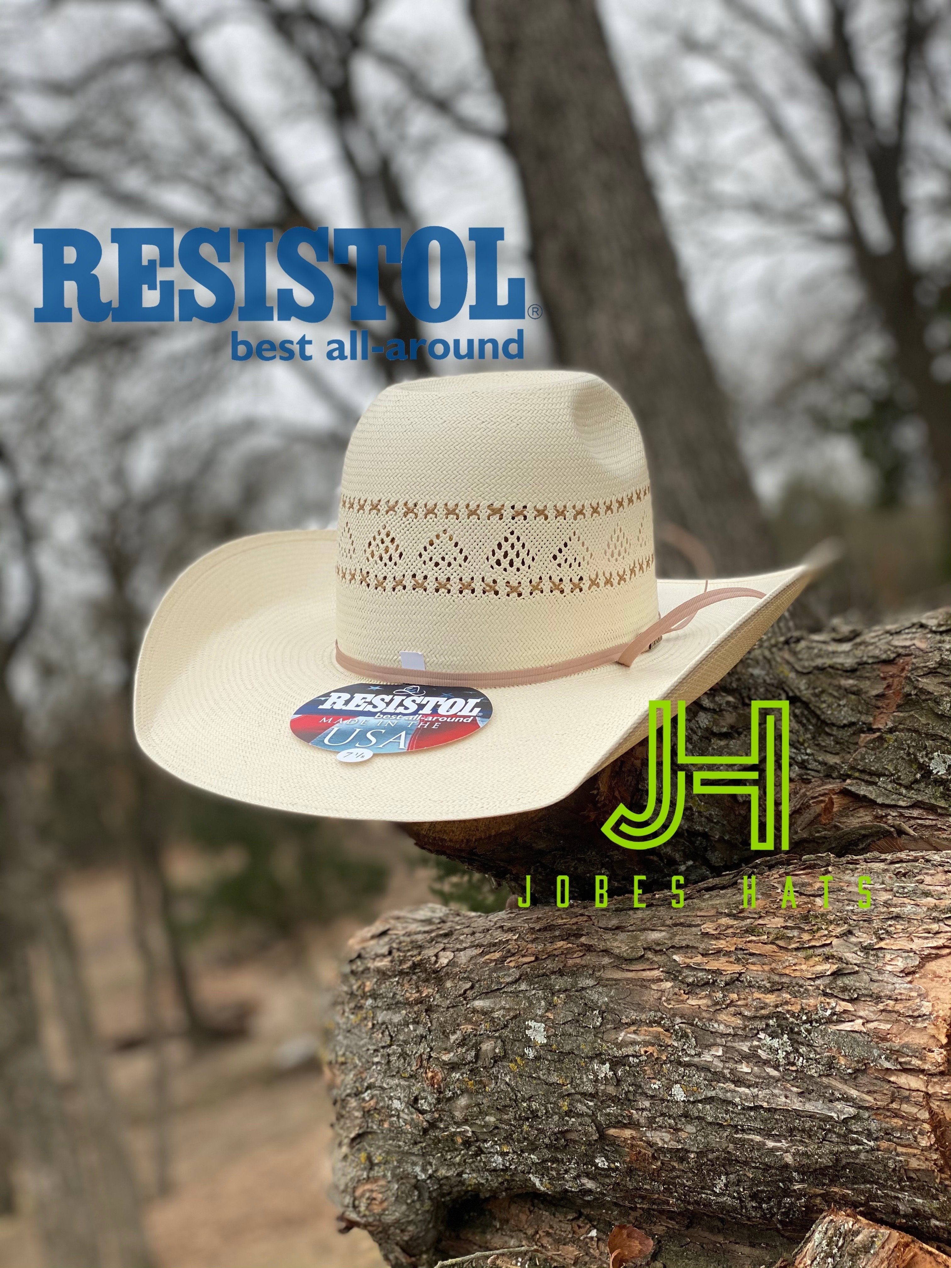 Resistol 2021 Model “Black Ridge”  4”1/4 brim with DryLex sweatband - Jobes Hats