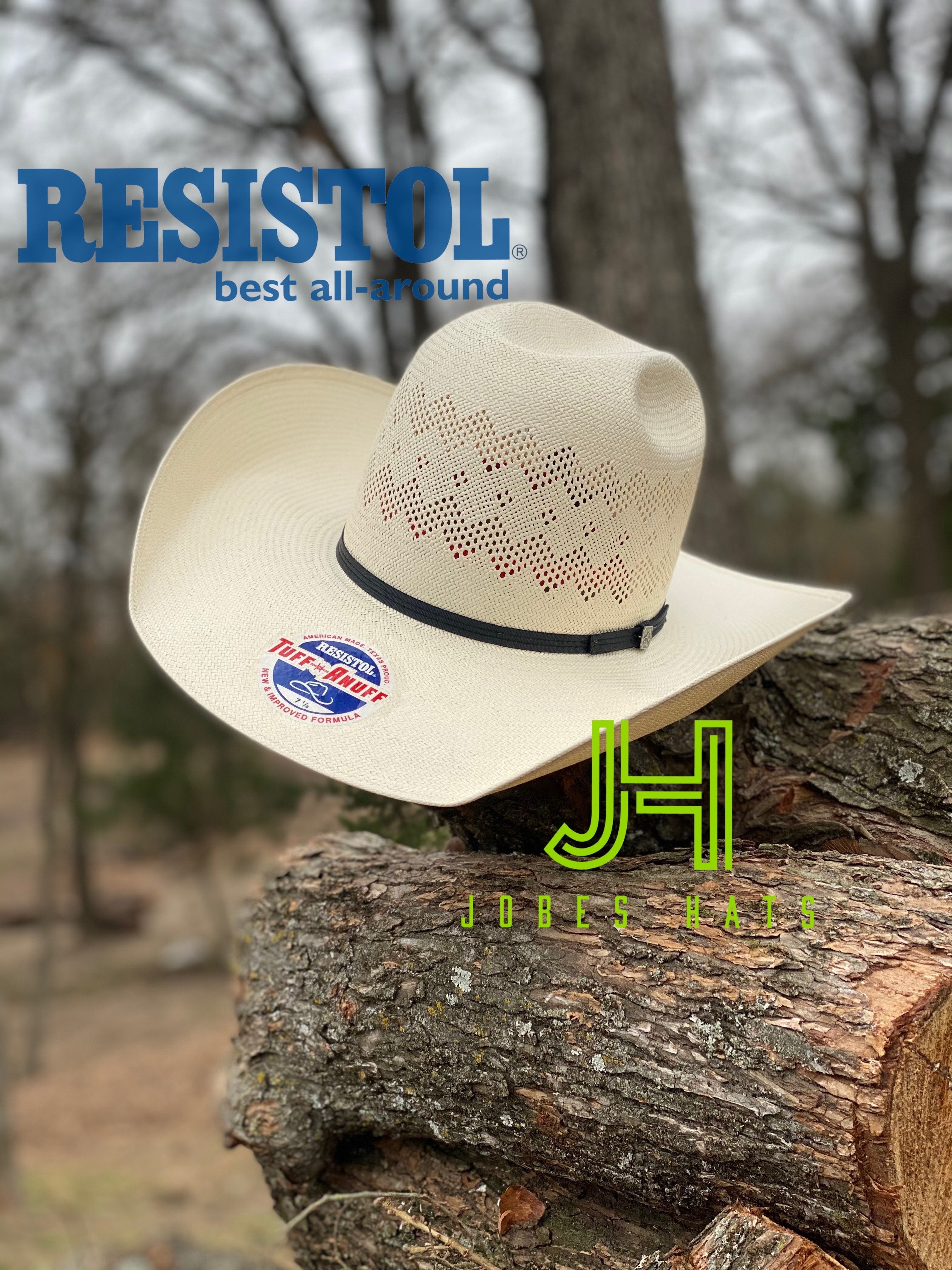 Resistol 2021 Model “Black Ridge”  4”1/4 brim with DryLex sweatband - Jobes Hats