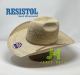 Resistol Straw Donley  4”1/4 Brim