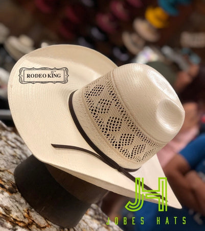 Rodeo King Straw - “All Around“ 4”1/2 brim - Jobes Hats