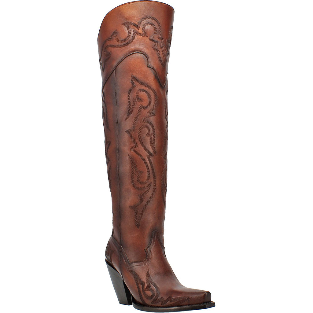 SEDUCTRESS LEATHER BOOT - Womens Boots-JH Boutique-Jobes Hats