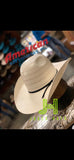 American Hat 🇺🇸 #7410  R/O 4” 1/4 brim 2 Cord black band