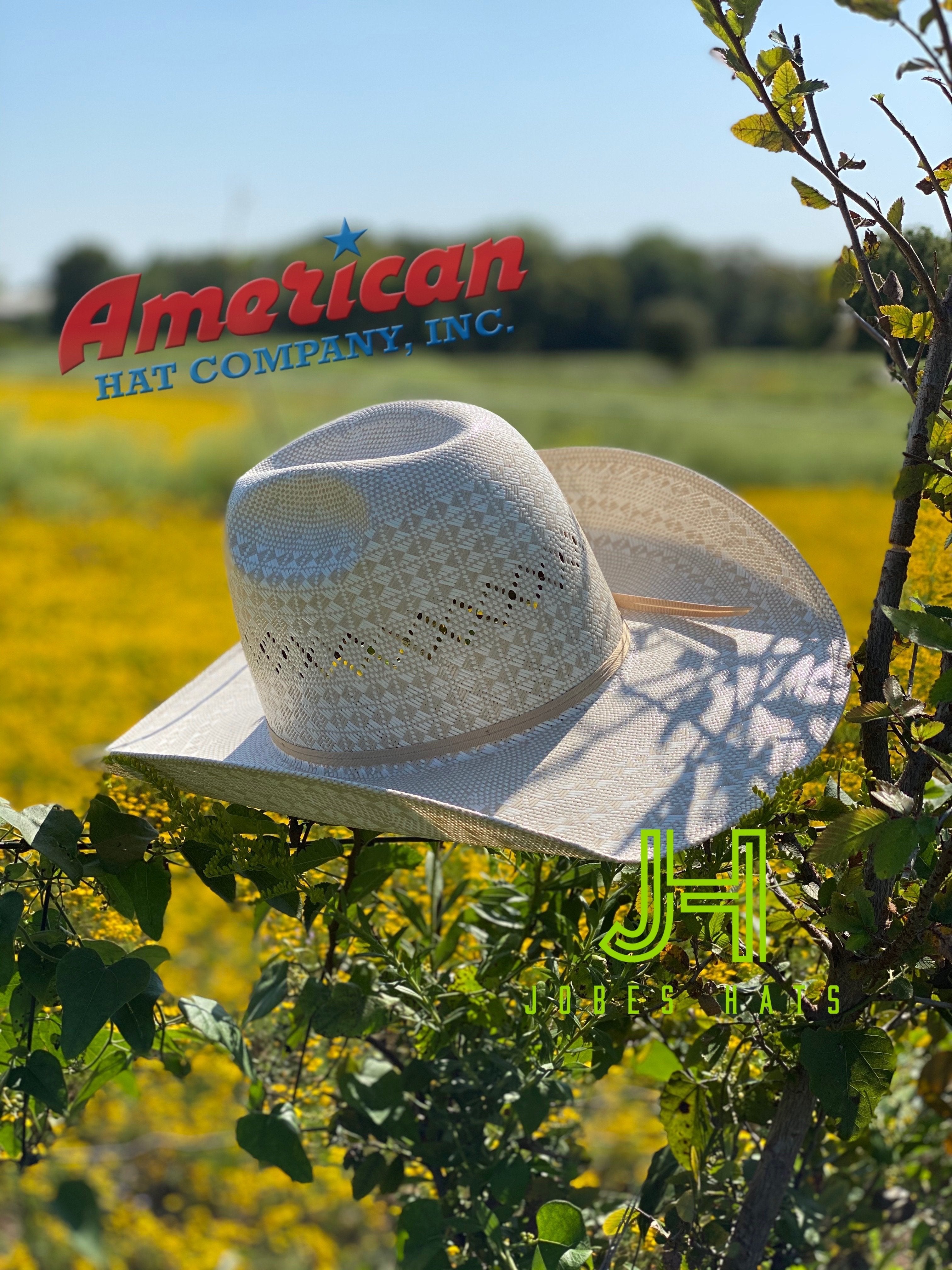American Hat Co. Straw #6400 L/O 4" 1/4 Brim - Jobes Hats