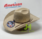 American Hat Co Straw TC8870 R/O  4”1/4brim