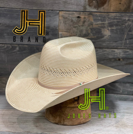 2022 Jobes Hats Straw Hat “Cookie” 4”1/4 Brim (Comes open and flat) - Jobes Hats