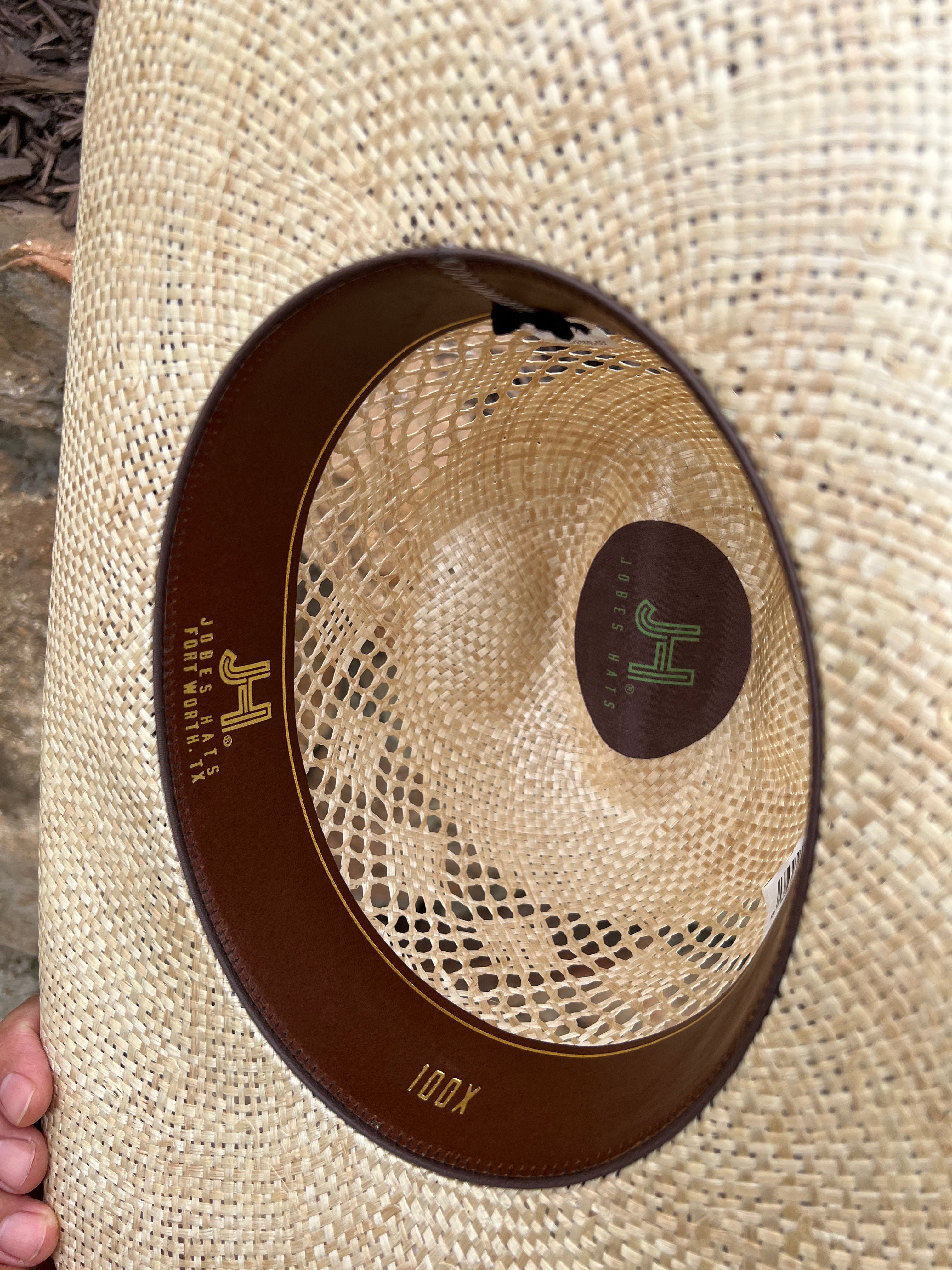 2022 Jobes Hats Straw Hat “Sisal Gold” 4” Brim (Comes open and flat) - Jobes Hats