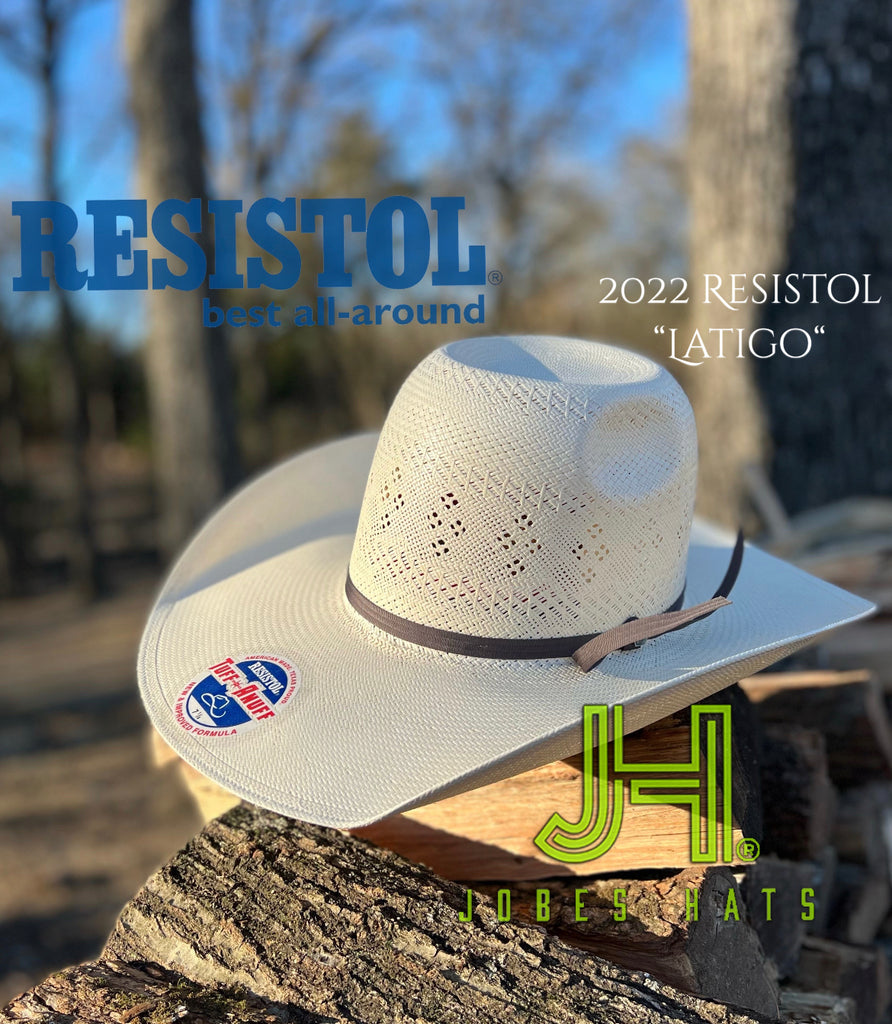 New Resistol 2022 Model “Latigo”  4”1/4 brim with DryLex sweatband - Jobes Hats