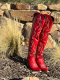 Liberty Black Allyssa Estonia Rojo - Womens Boots