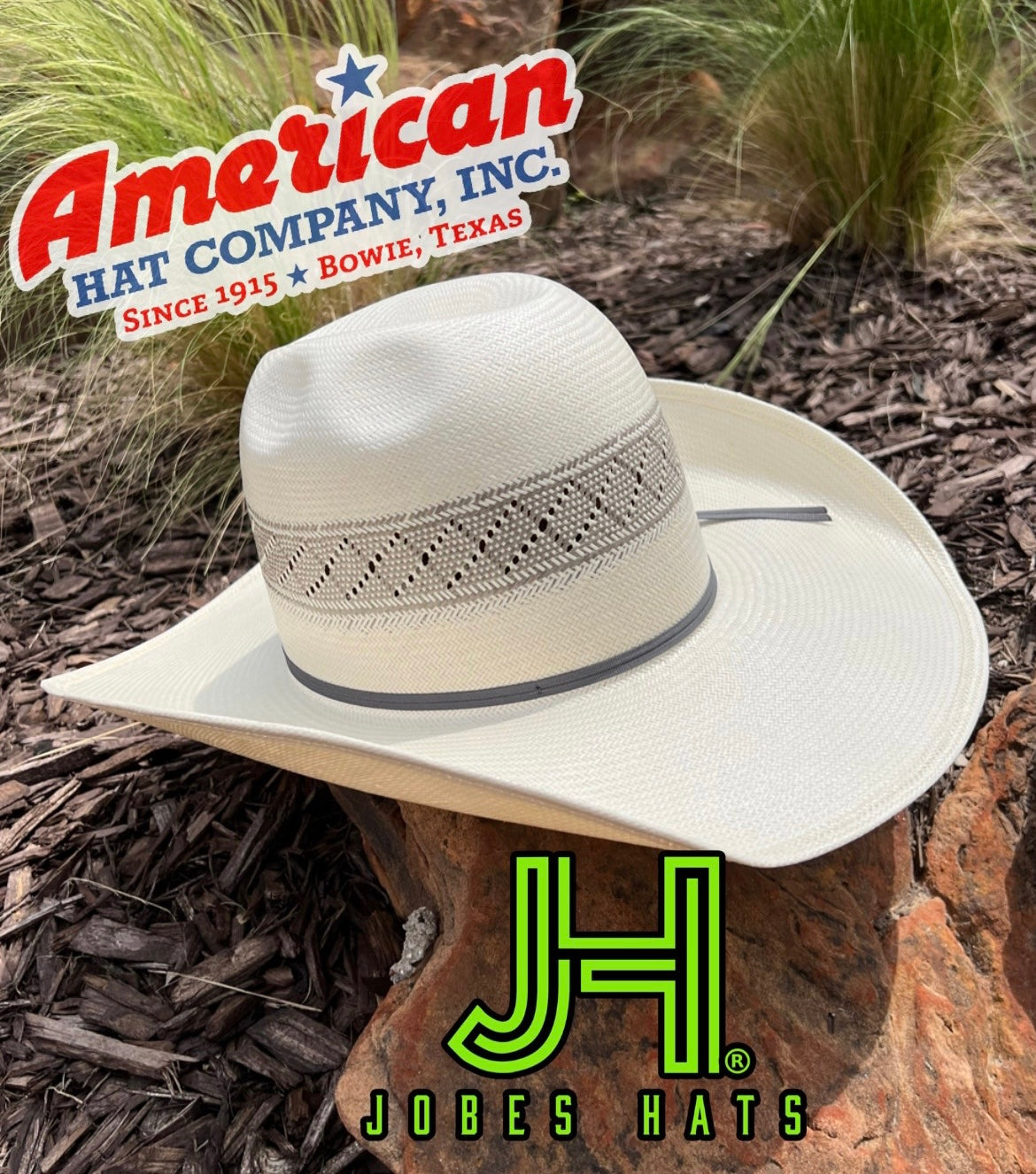 American Hat 🇺🇸 #TC8840 R/O  4” 1/4 Brim - Jobes Hats
