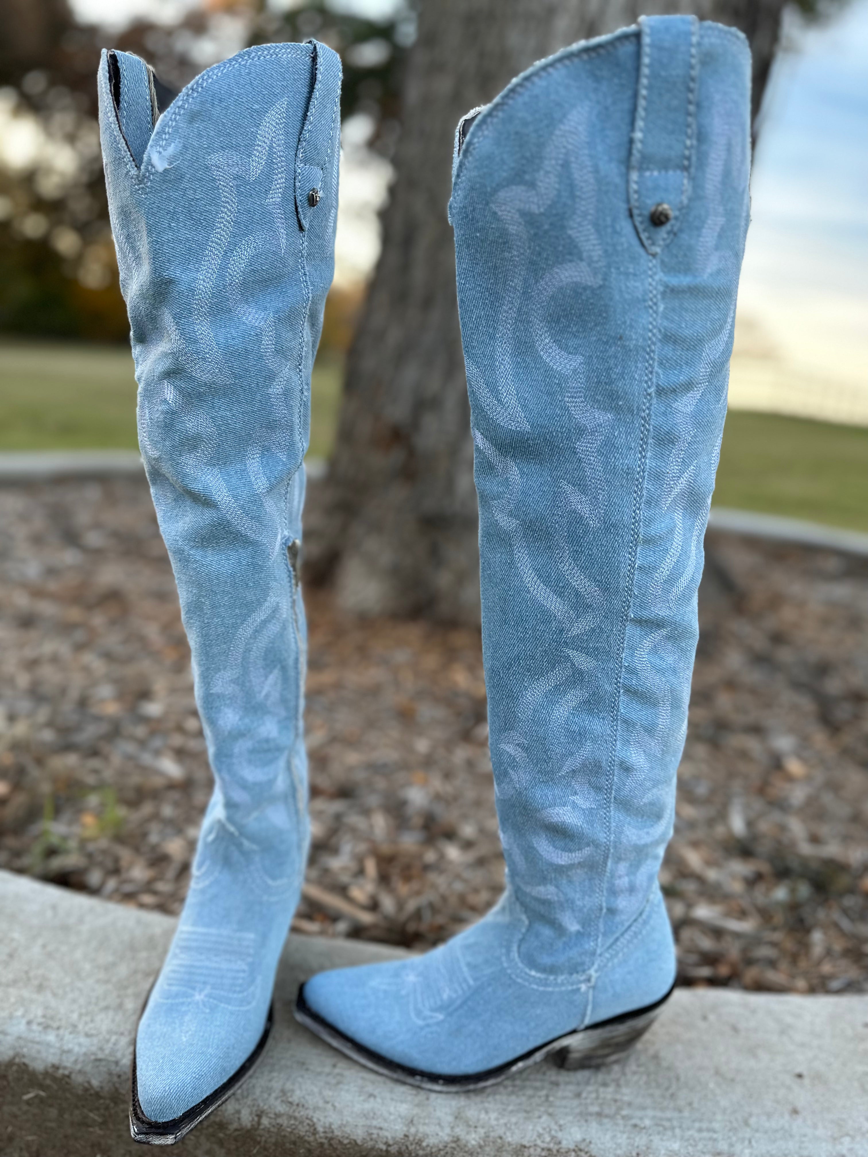 Liberty Black Allyssa Mezclilla Indigo Stone Polar-Womens Boots - Jobes Hats