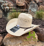 2021 Rodeo King Straw - “Jute“ 4”1/4  brim (comes open and flat)