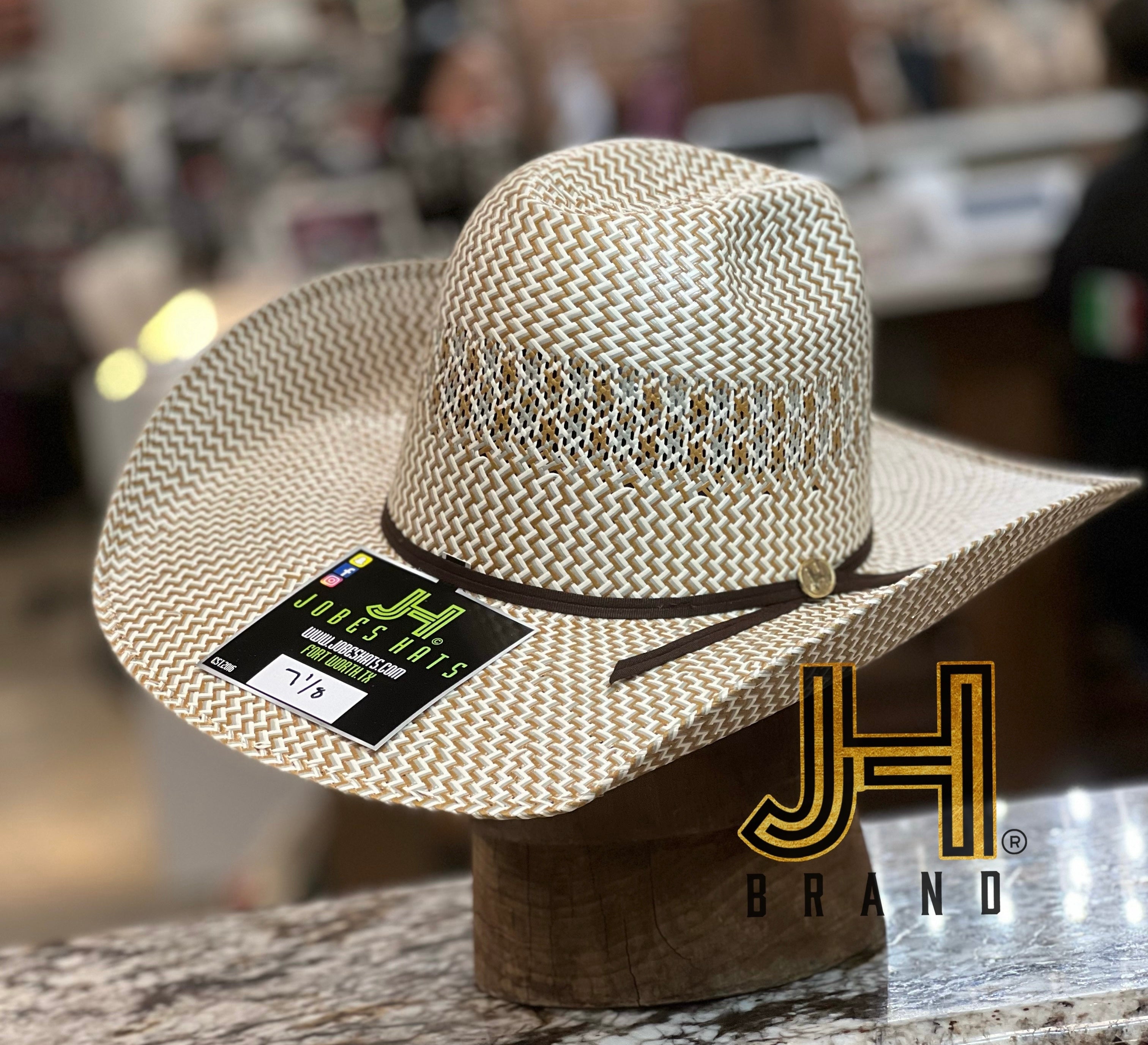 2022 Jobes Hats Straw Hat “Rayo” 4”1/4 Brim (Comes open and flat) - Jobes Hats