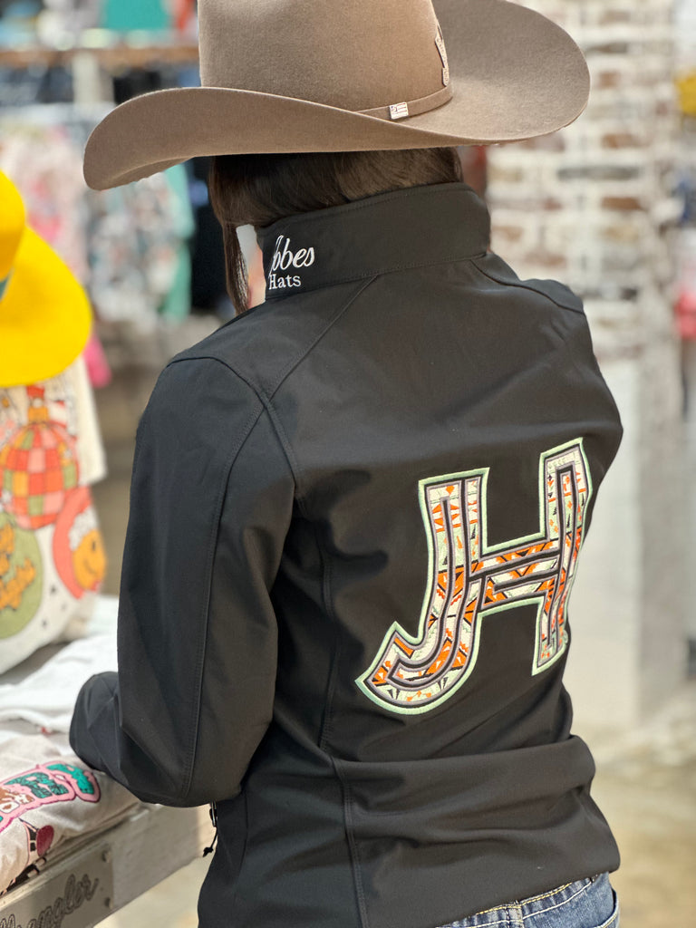 NEW 2023 JH Black Ladies Soft shell Jacket “Mint” - Jobes Hats
