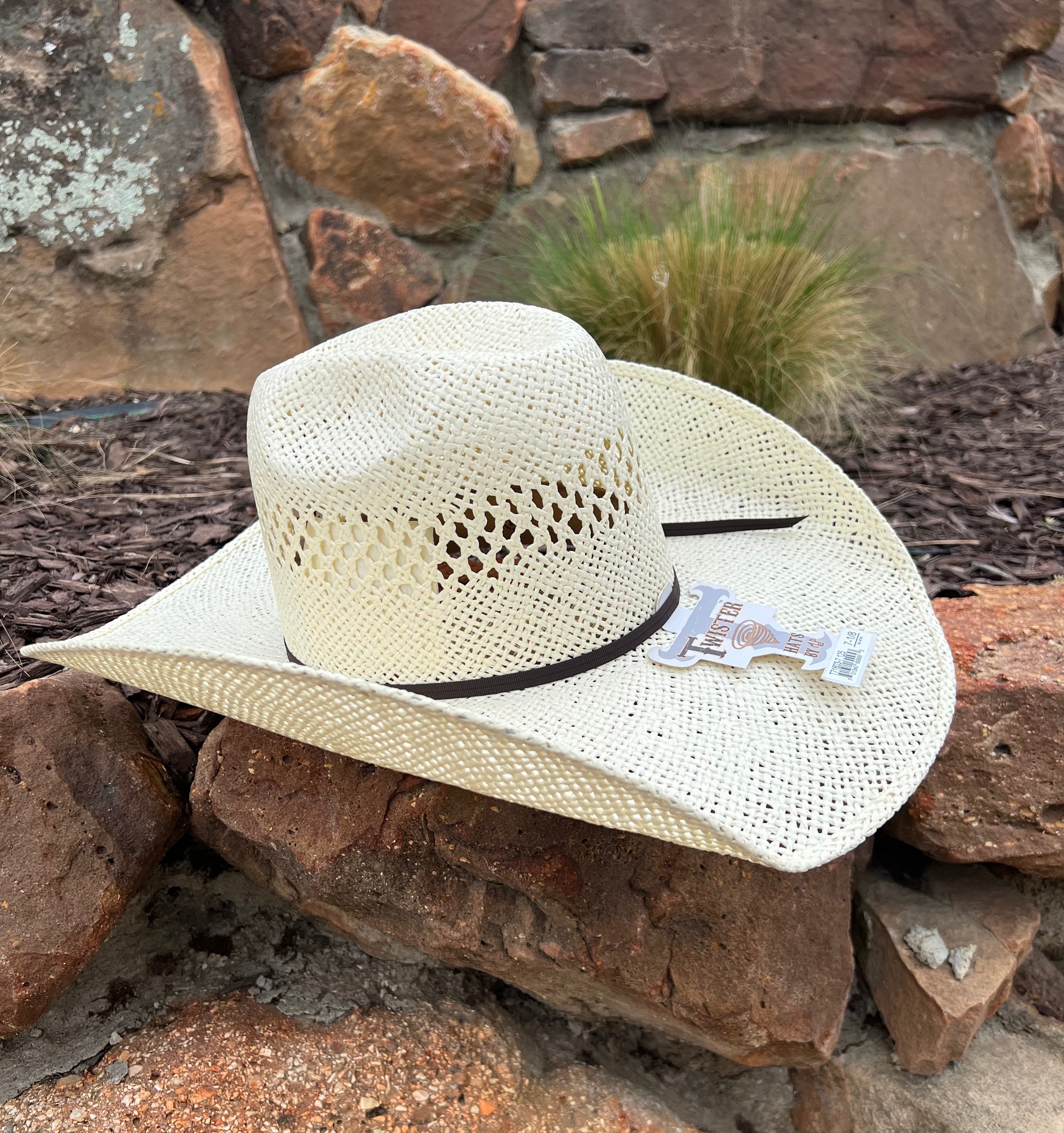 Twister Hat “Jute” 5” Brim  (comes open and flat) - Jobes Hats