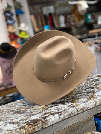 American Hat Co Felt 10X Pecan  7” Tall Crown 4" 1/4 Brim - Jobes Hats