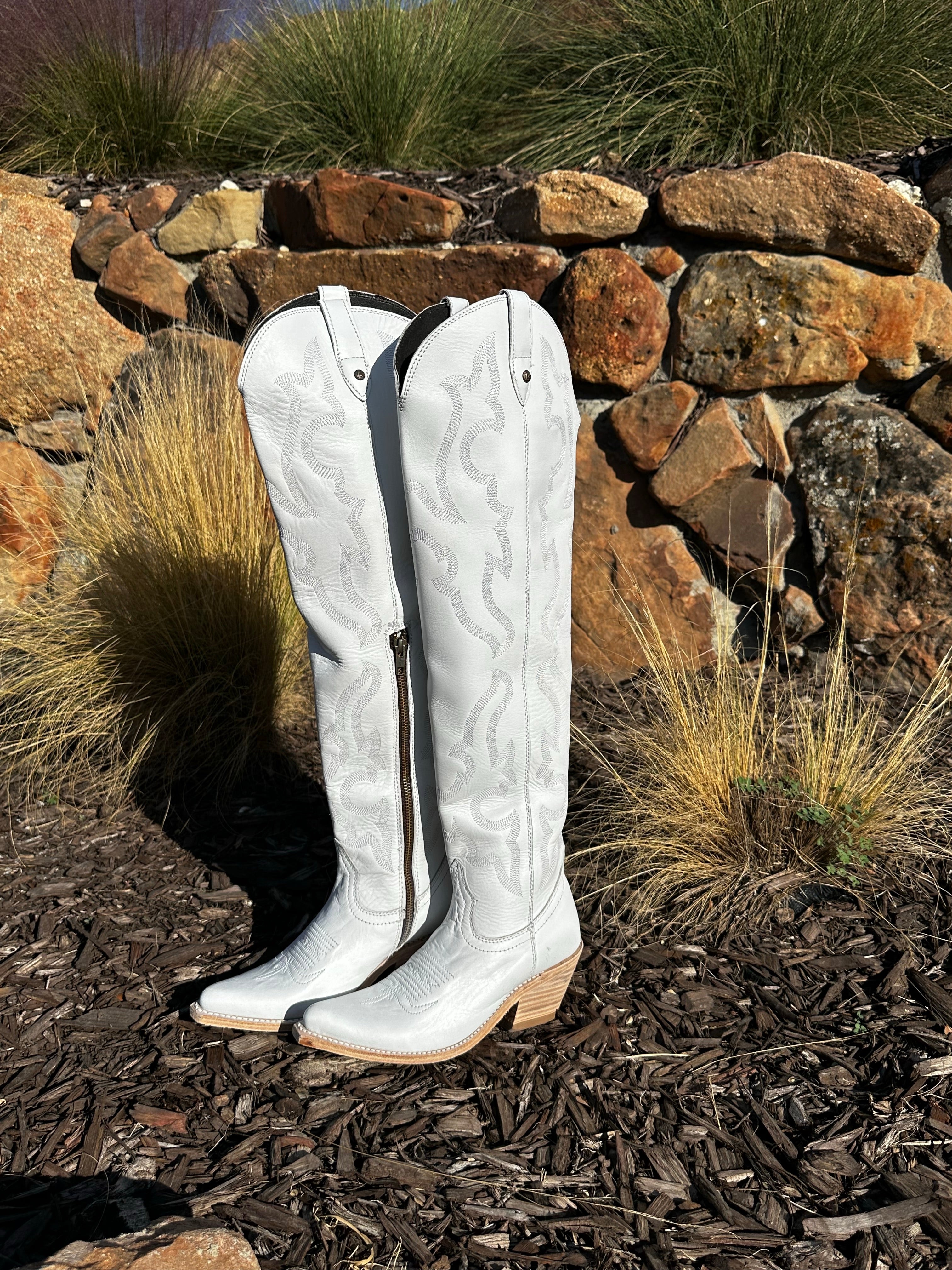 Liberty Black Allyssa Missouri Blanco - Womens Boots - Jobes Hats