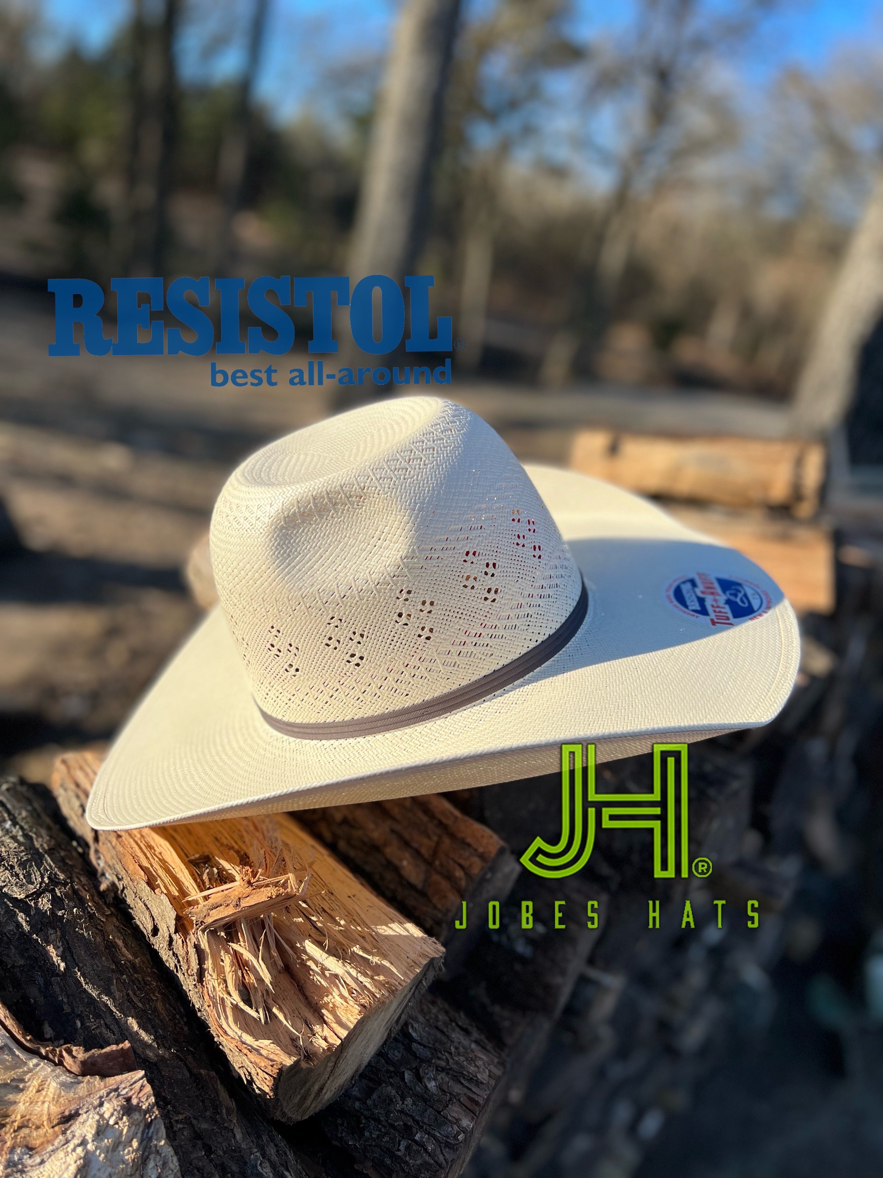 New Resistol 2022 Model “Latigo”  4”1/4 brim with DryLex sweatband - Jobes Hats