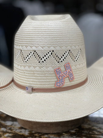 2022 Jobes Hats - patch/sticker - Coral Aztec - Jobes Hats