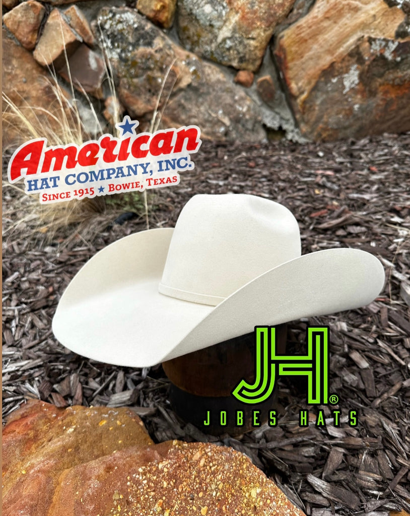 American Hat Co Felt 20X Bone 5” Brim | Jobes Hats, LLC