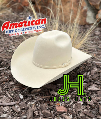 Hat Co Felt 7X Bone 1/4 | Jobes Hats