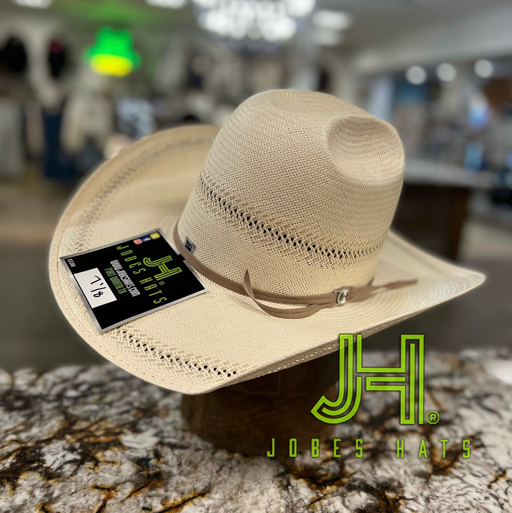 2022 Jobes Hats Straw Hat “Fashion” 4” Brim (Comes open and flat) - Jobes Hats