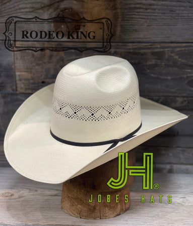 Rodeo King Straw - “High Point “ 4” brim - Jobes Hats