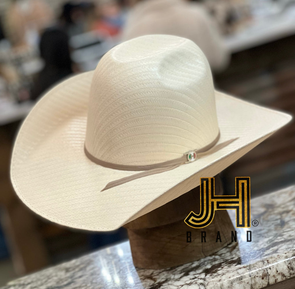 2022 Jobes Hats Straw Hat “Crema” 4”1/4 Brim (Comes open and flat) Drylex Sweatband - Jobes Hats