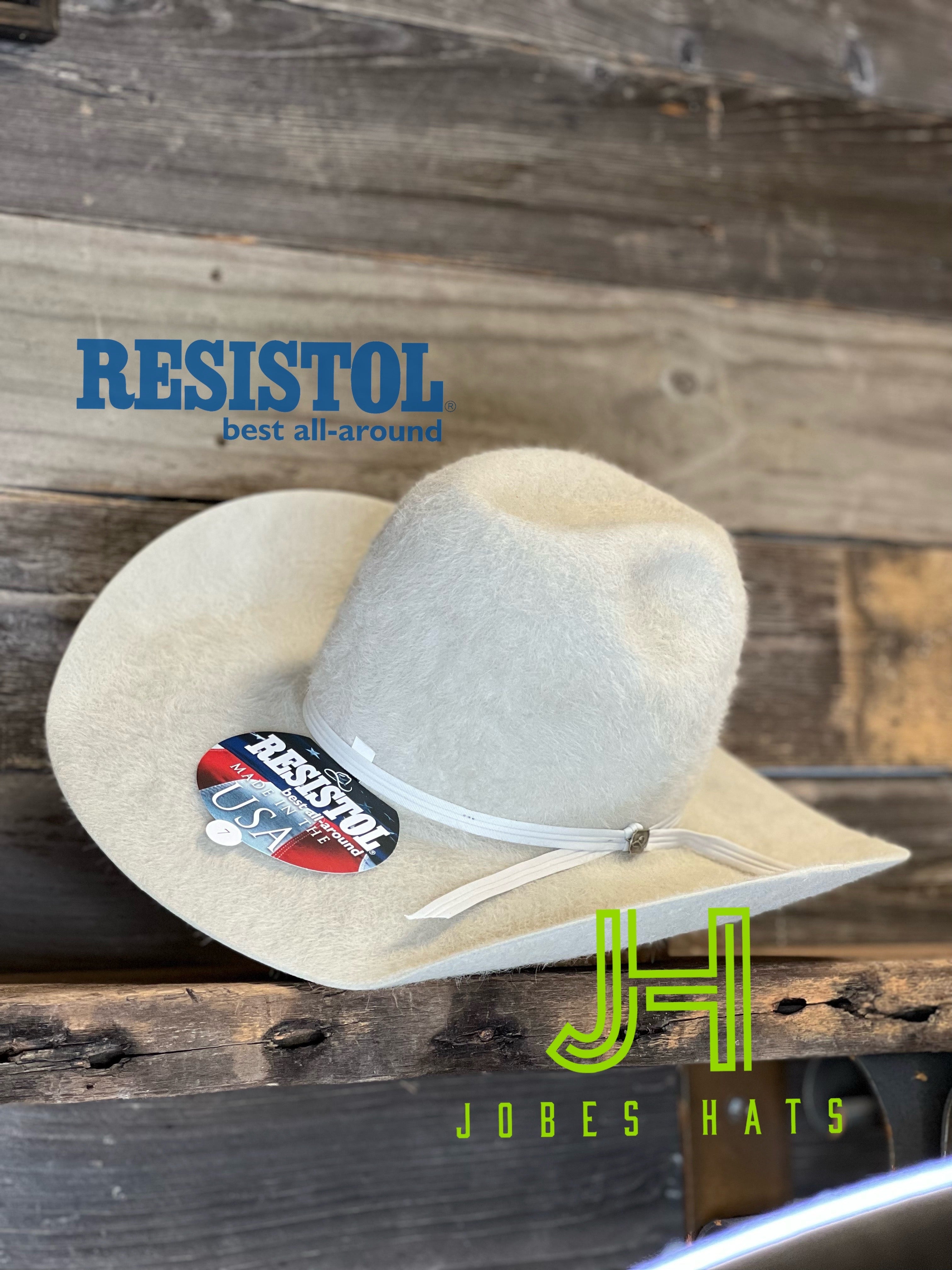 Resistol 8X Kodiak Grizzly 71 Silver Belly 4”1/2 Bri - Jobes Hats