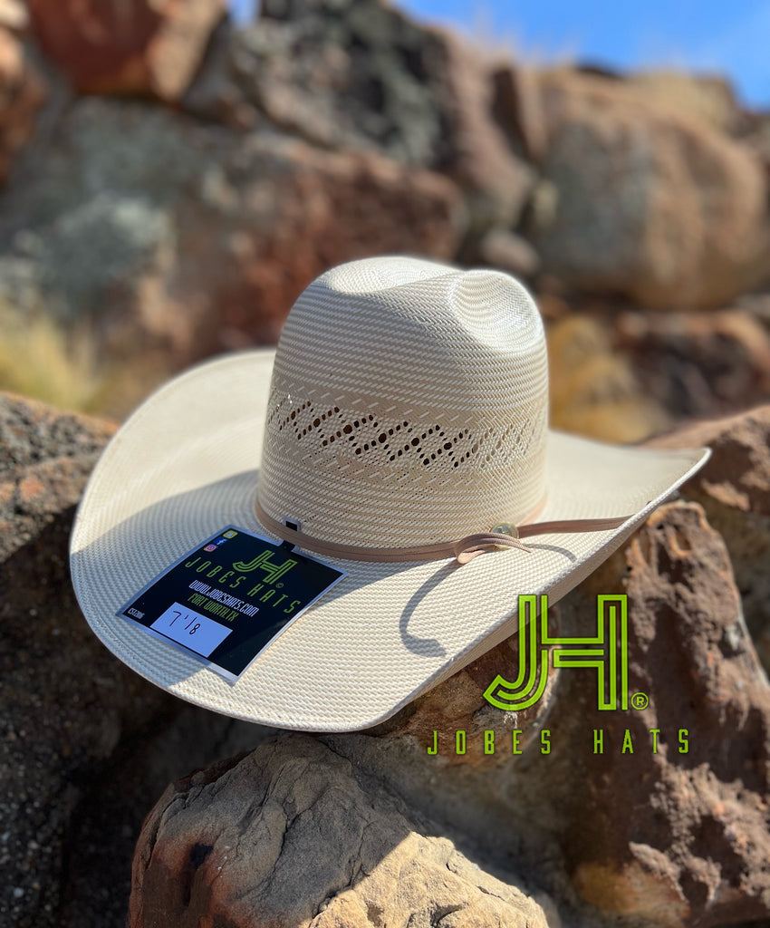 2022 Jobes Hats Straw Hat “Chuster” 4”1/4 Brim (Comes open and flat) - Jobes Hats