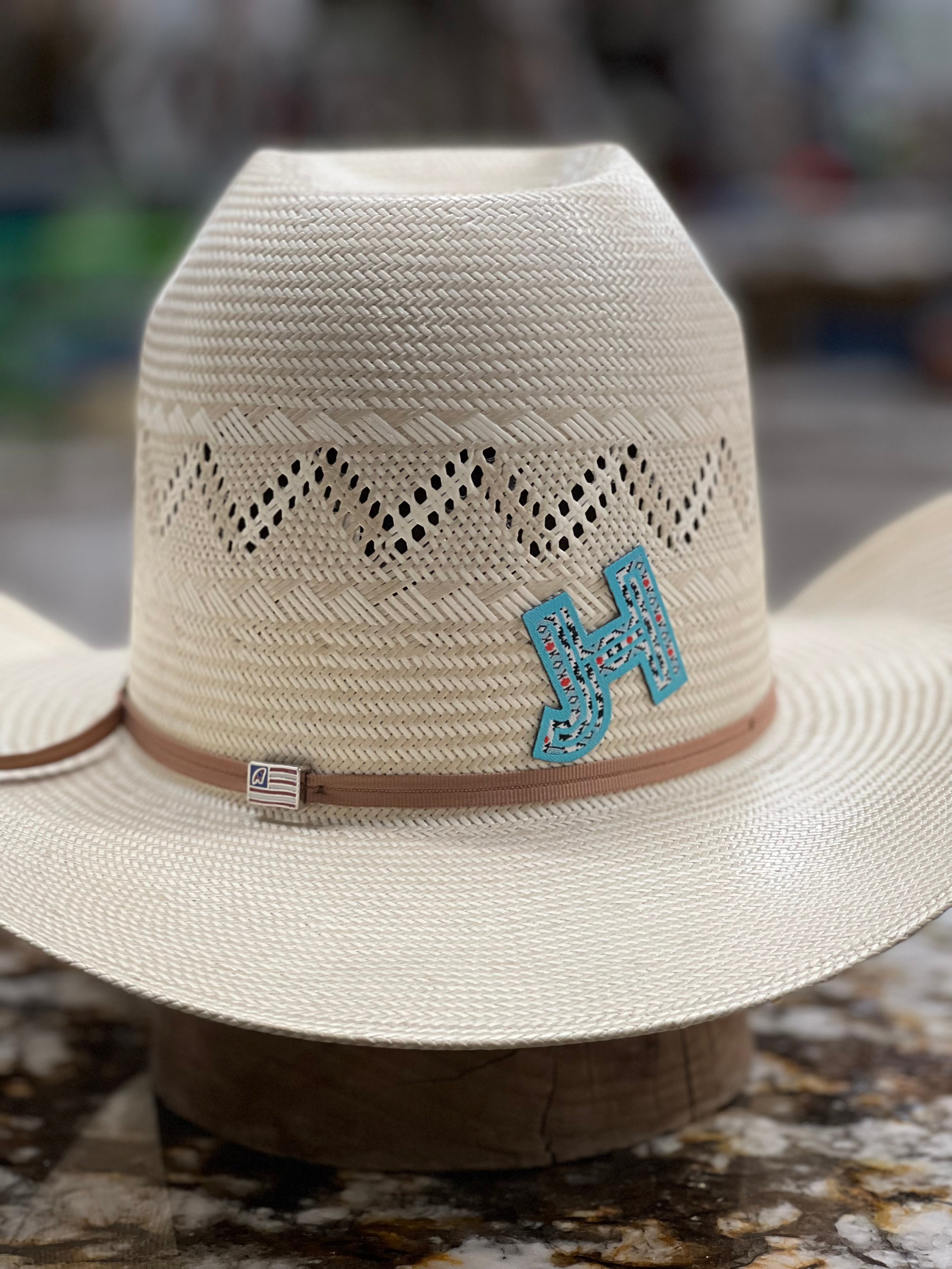2022 Jobes Hats - patch/sticker - Turquoise/Red Aztec - Jobes Hats