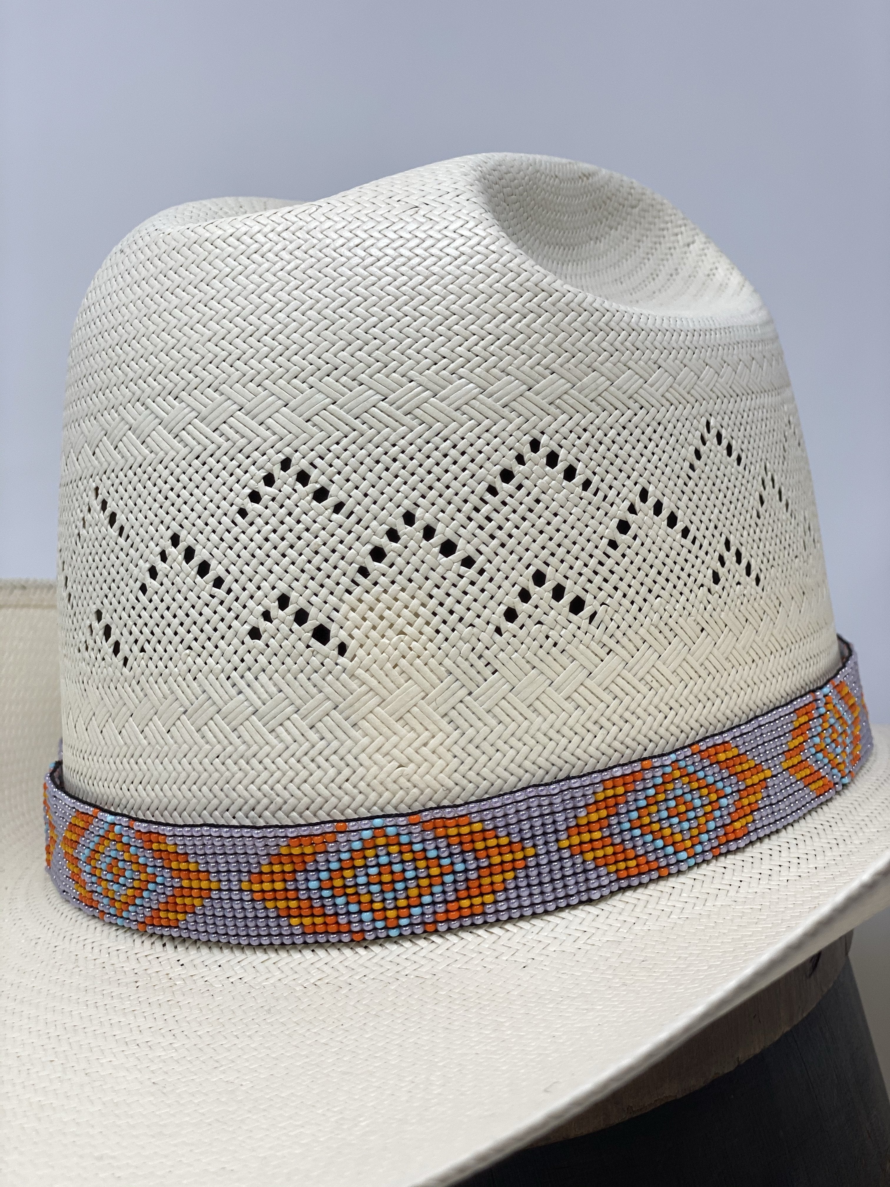 JH Handmade Beaded Hatband- #21 - Jobes Hats