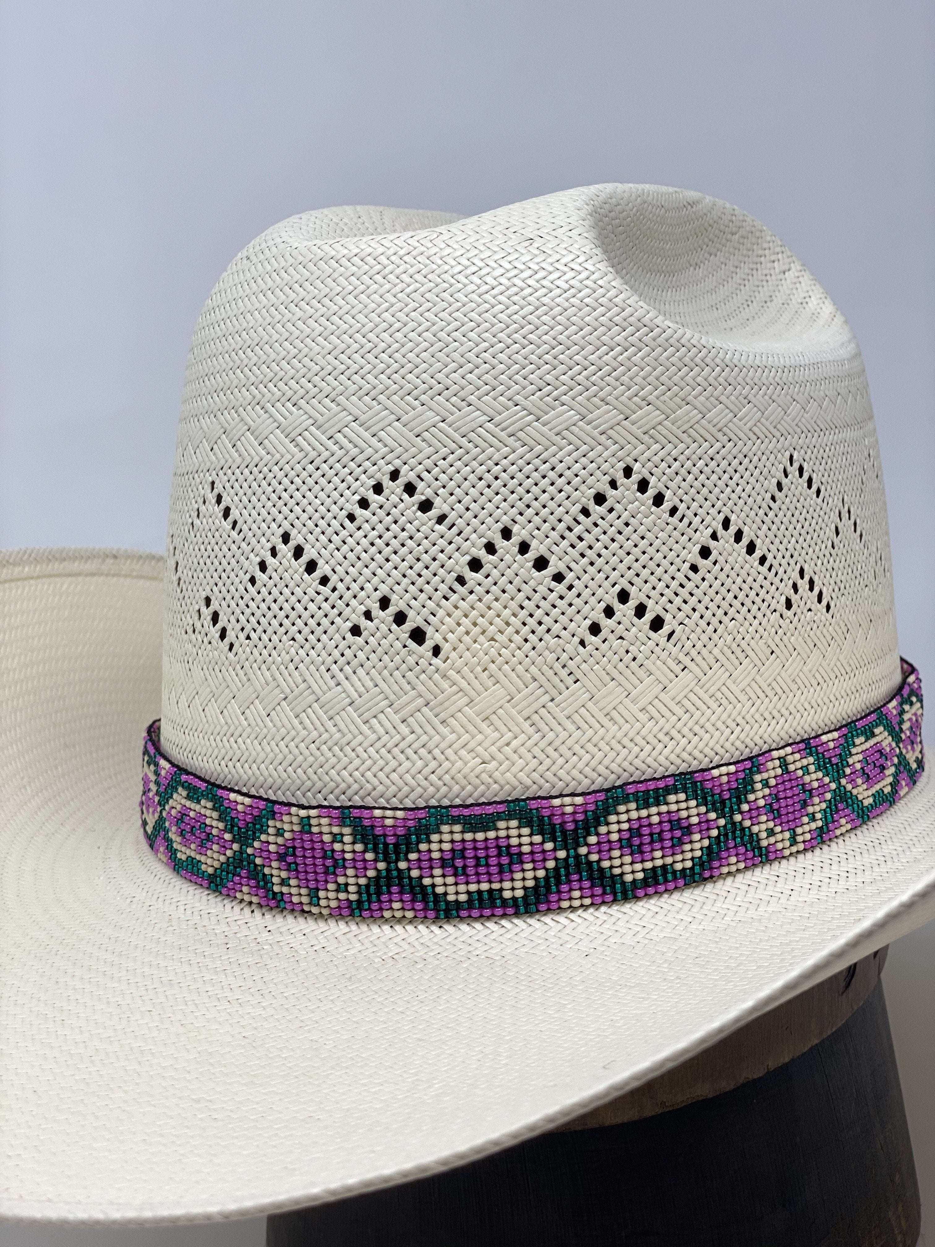 JH Handmade Beaded Hatband- #22 - Jobes Hats
