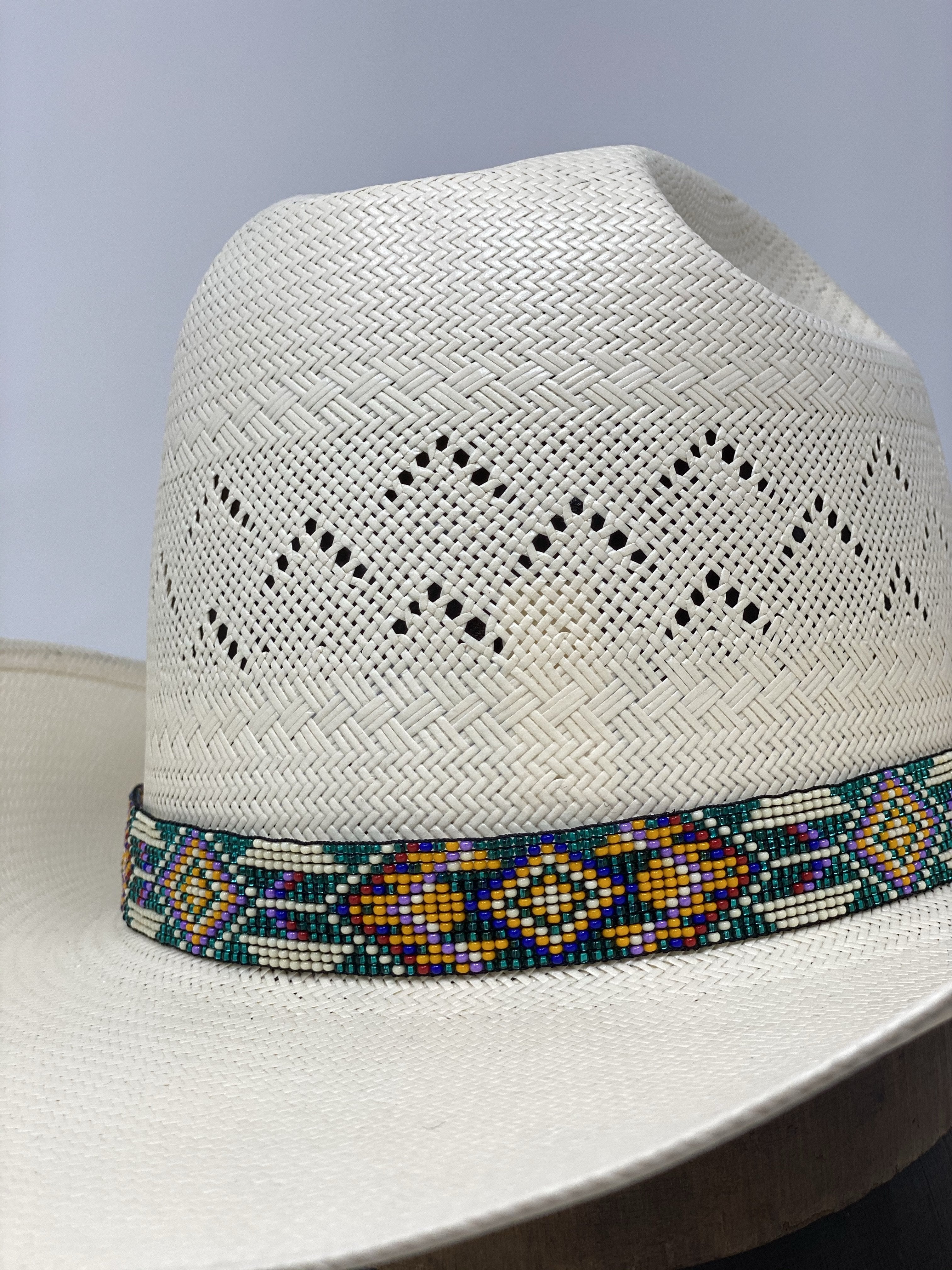 JH Handmade Beaded Hatband- #4 - Jobes Hats