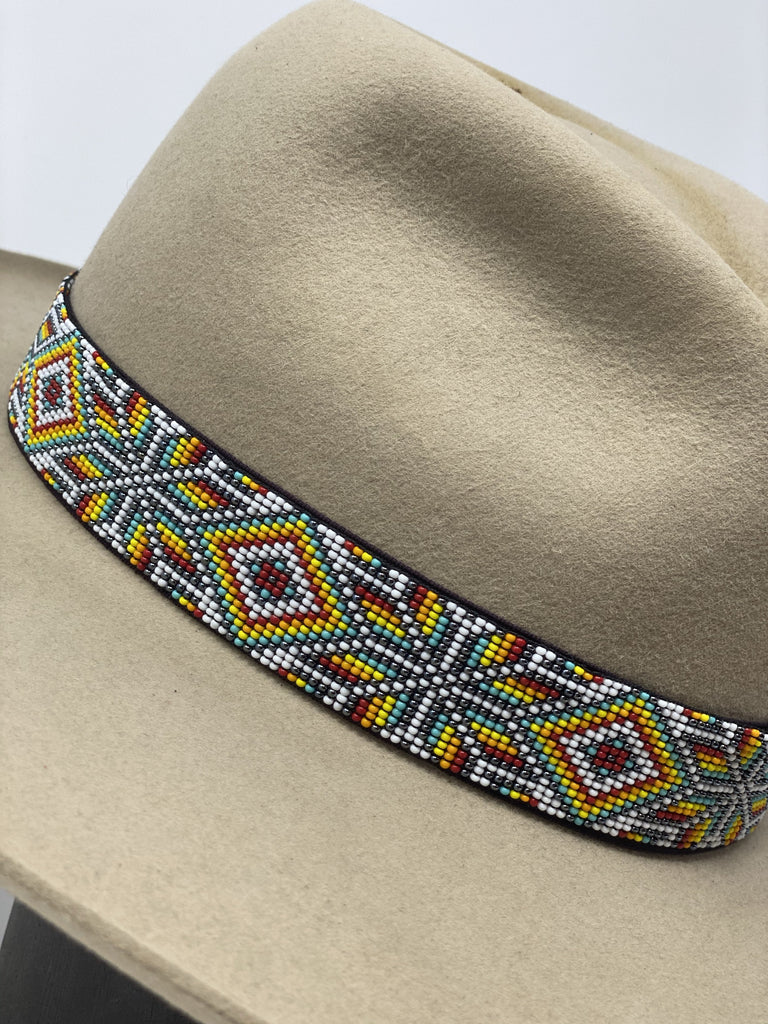 JH Handmade Beaded Hatband- FASHION HAT #15 - Jobes Hats