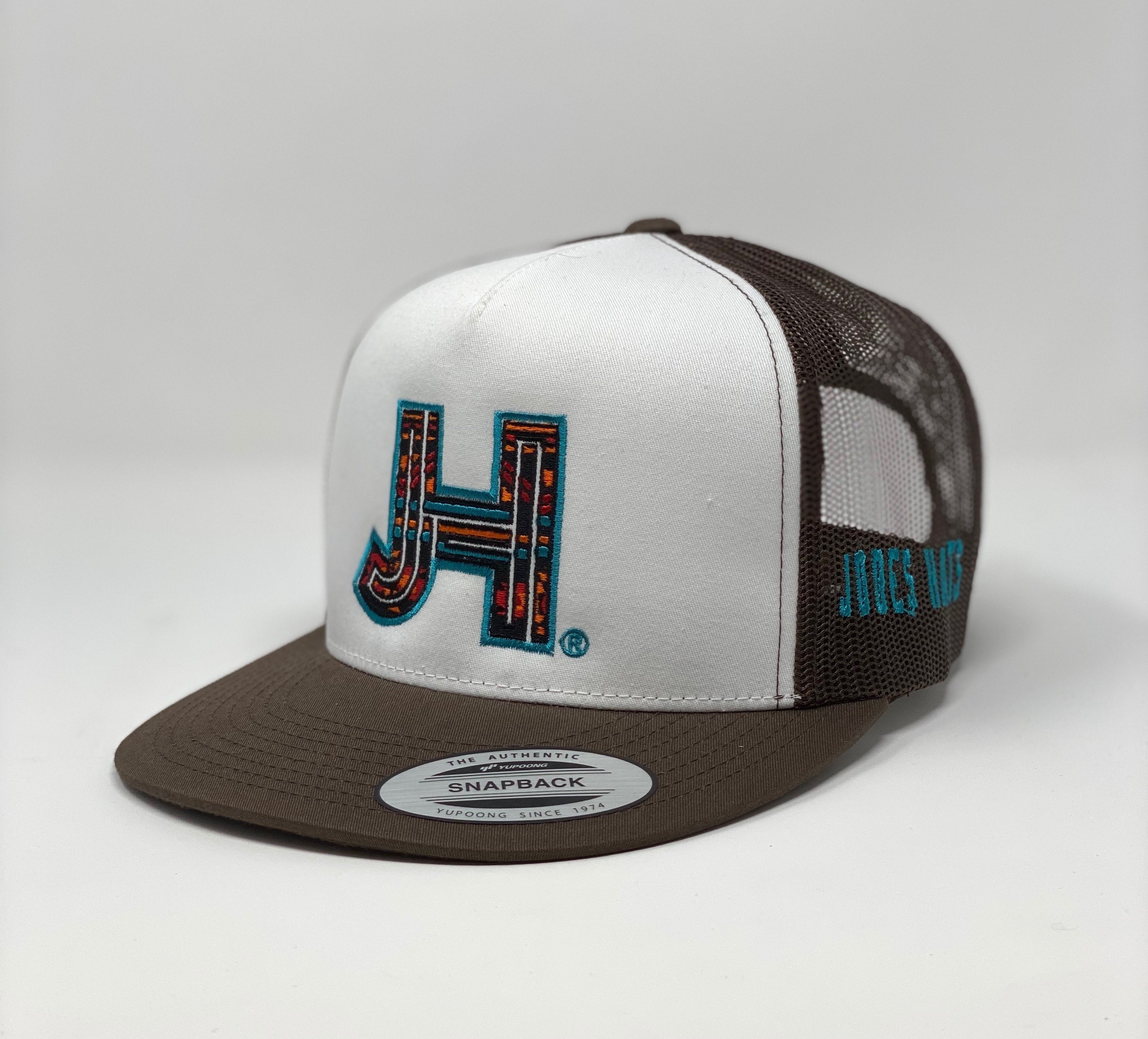 JHC- Brown/white serape - Jobes Hats