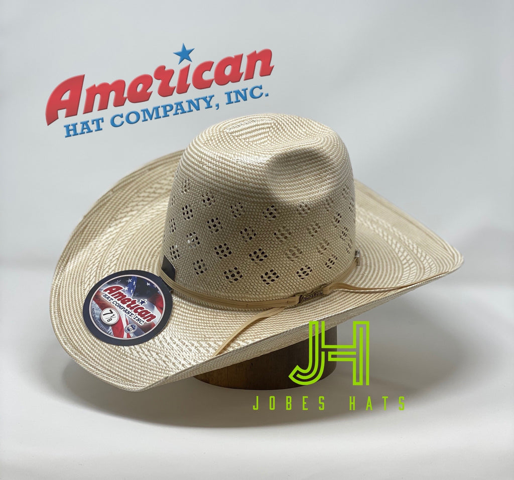 New 2020 American Hat Co. Straw #7800 4" 1/4 Brim - Jobes Hats