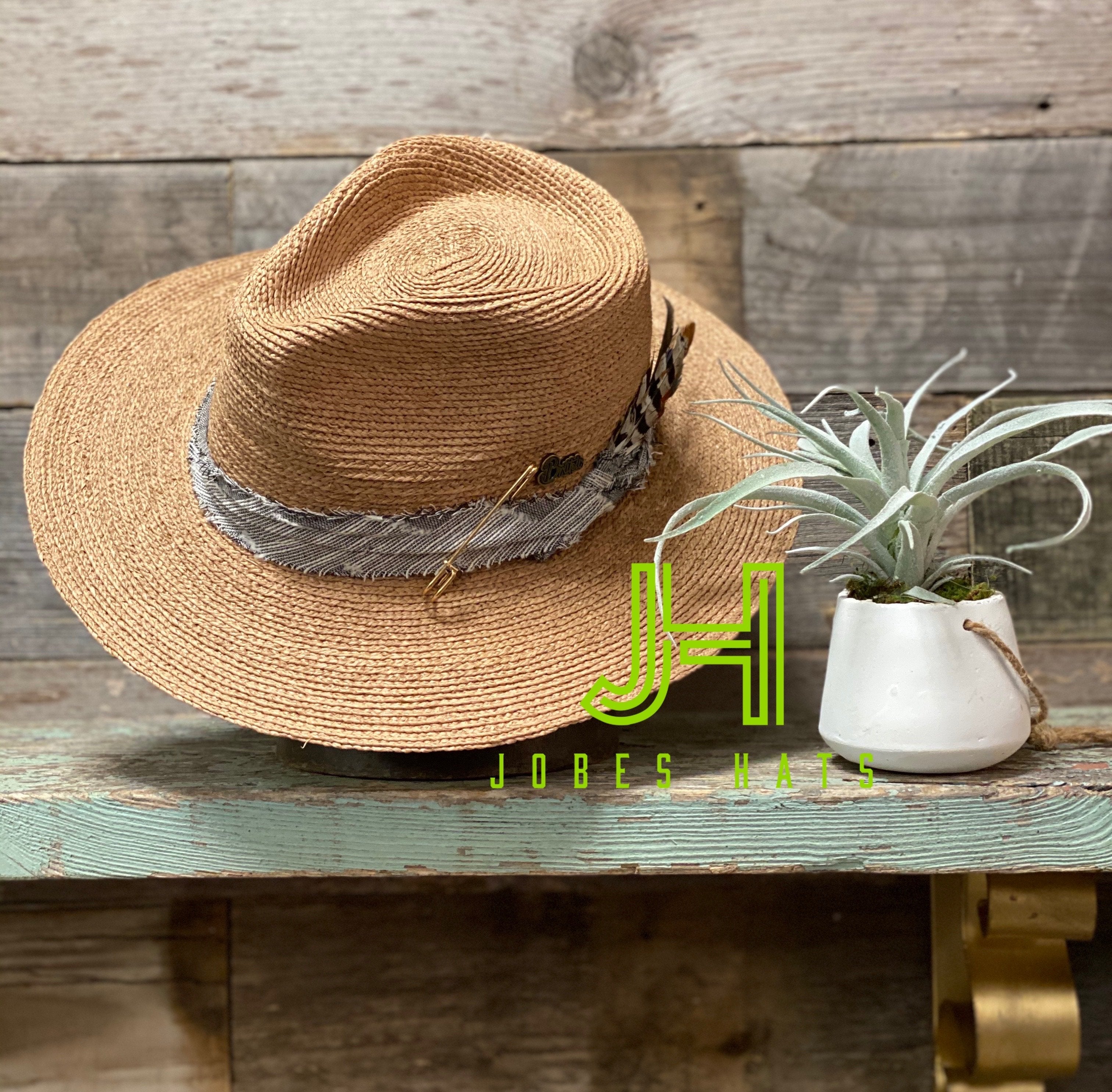 New 2020 “Passion” Fashion Hat 3”1/8 Brim (Soft Palm) - Jobes Hats