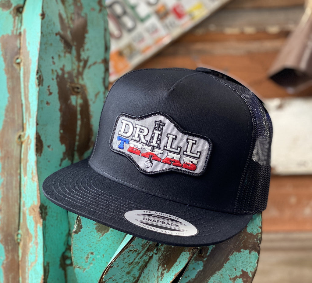 Red Dirt Hat Co. - All Black Drill Texas - Jobes Hats