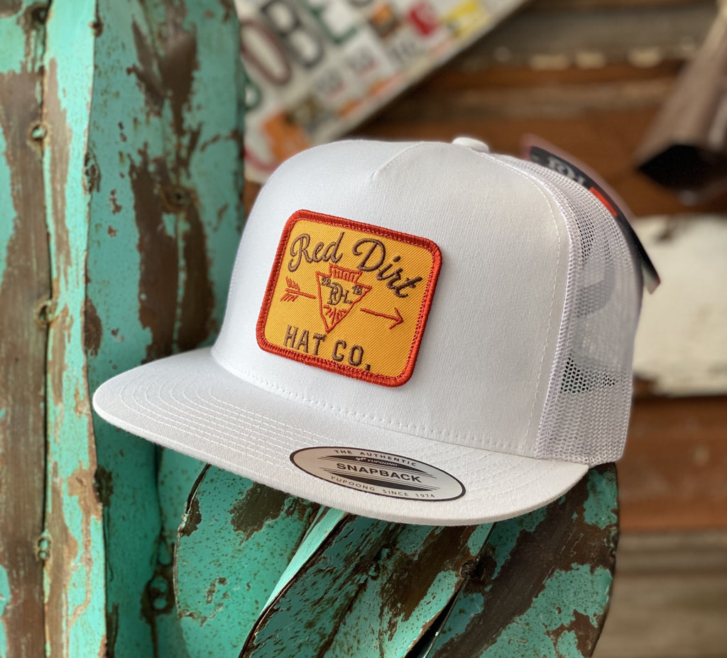 Red Dirt Hat Co. - All White Minera patch - Jobes Hats