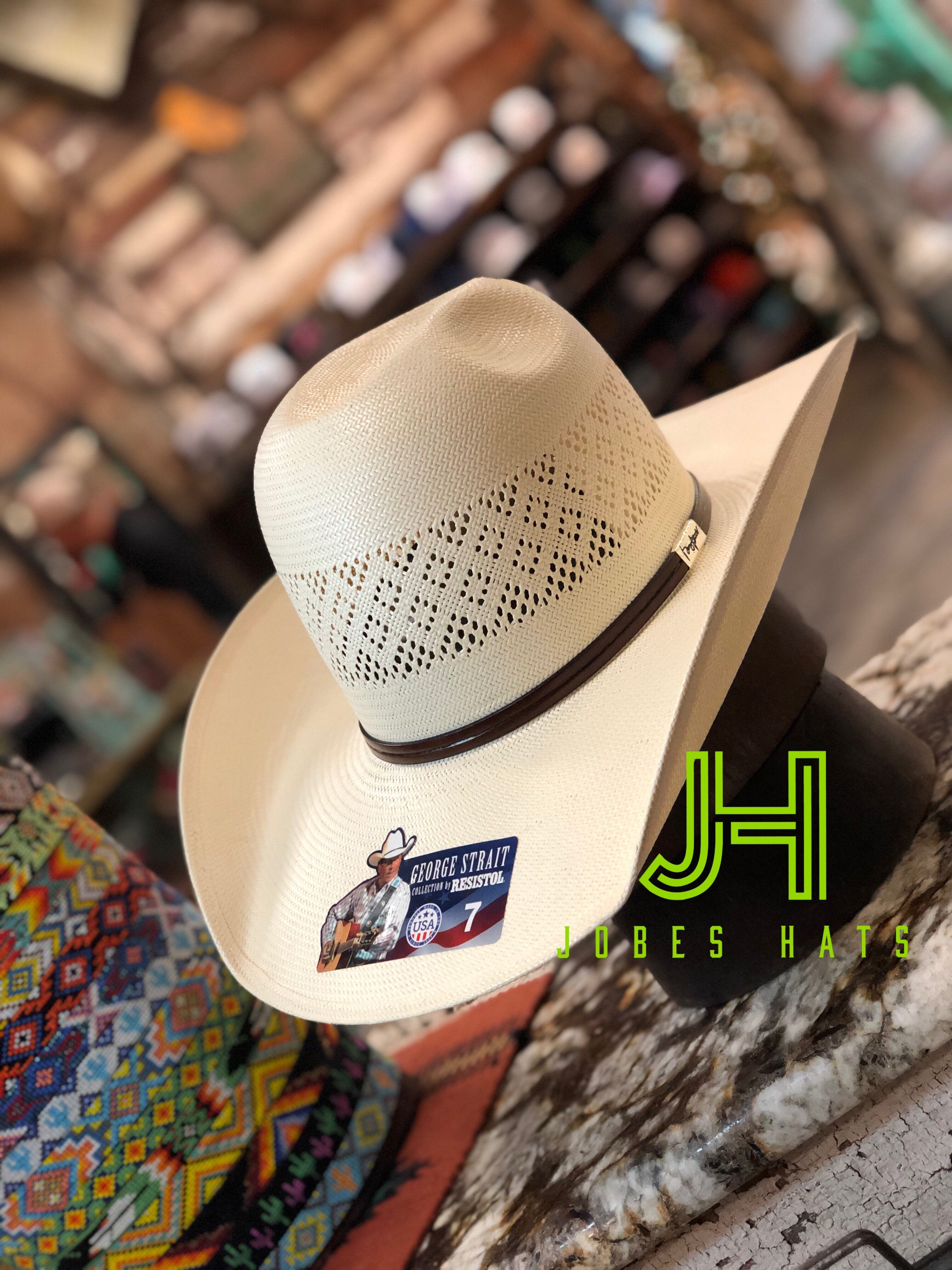 Resistol George Strait Collection Straw “Jaxon” 4”1/4 brim - Jobes Hats