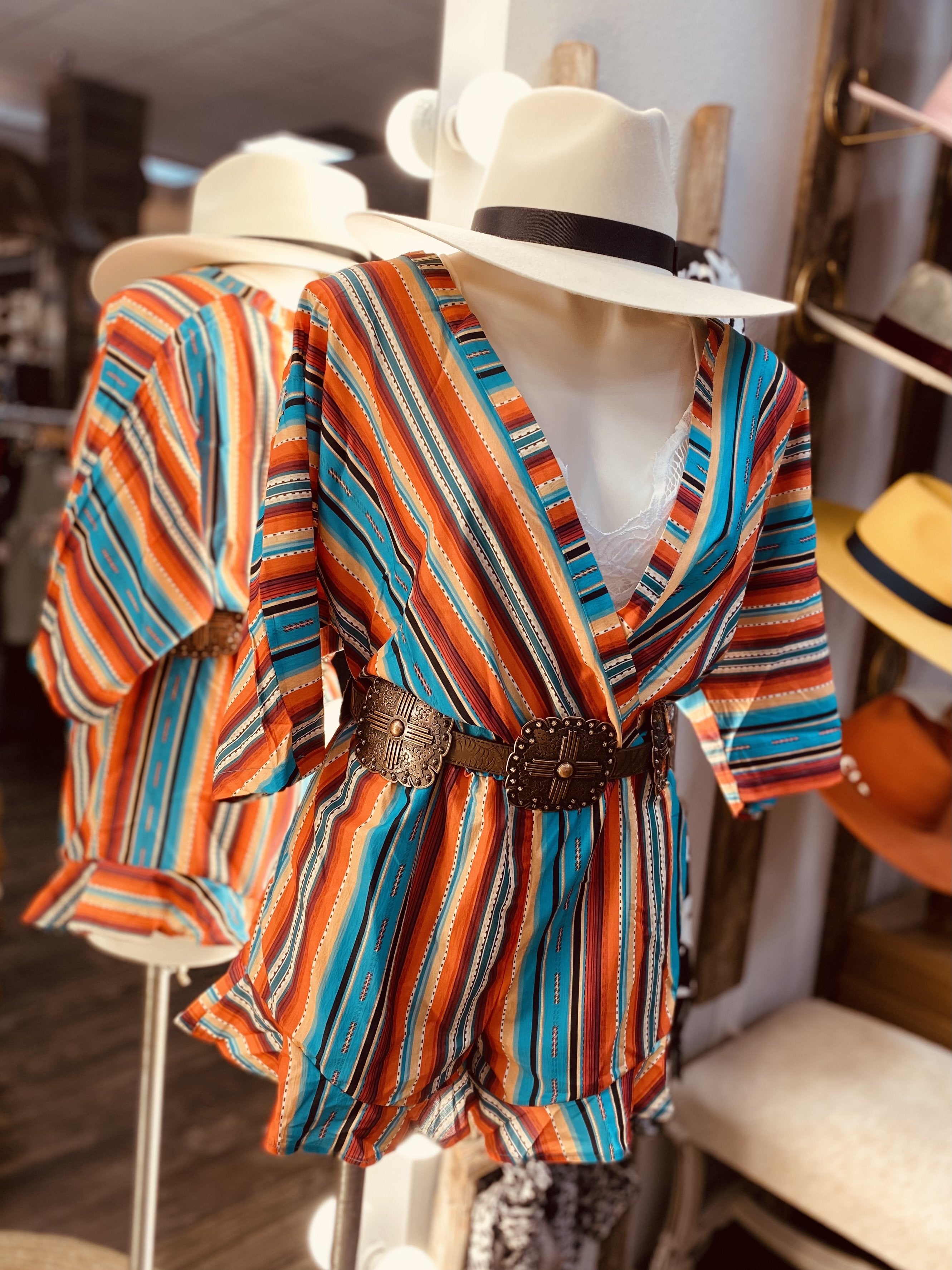 Serape Romper-JH Boutique-Jobes Hats