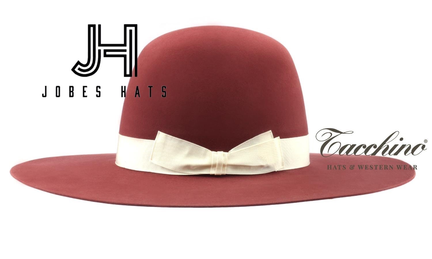 Tacchino “Maroon" Fashion Hat - Jobes Hats
