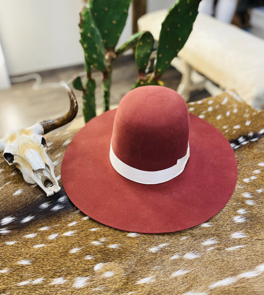 Tacchino “Maroon" Fashion Hat - Jobes Hats