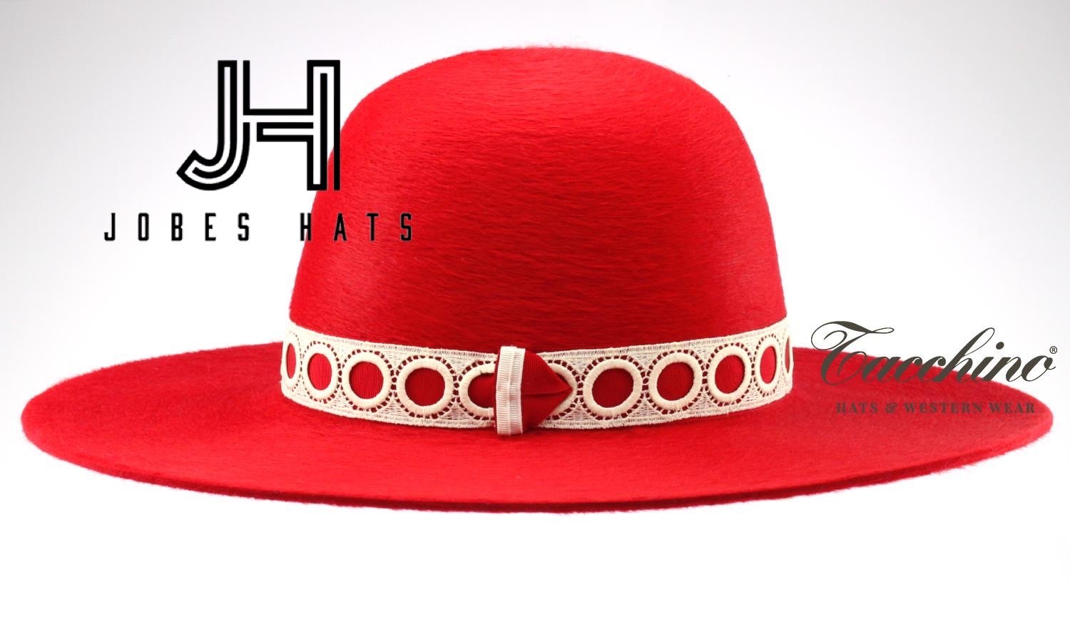 Tacchino “Red" Grizzly Fashion Hat - Jobes Hats